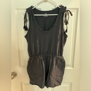 Aerie ruched romper